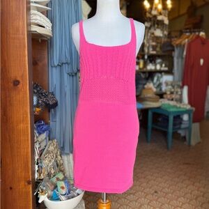 Zara Pink Knit Dress